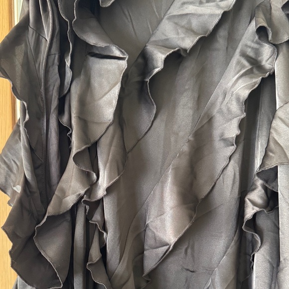 Anthropologie Bias-Cut Ruffled Midi Dress - Picture 4 of 6